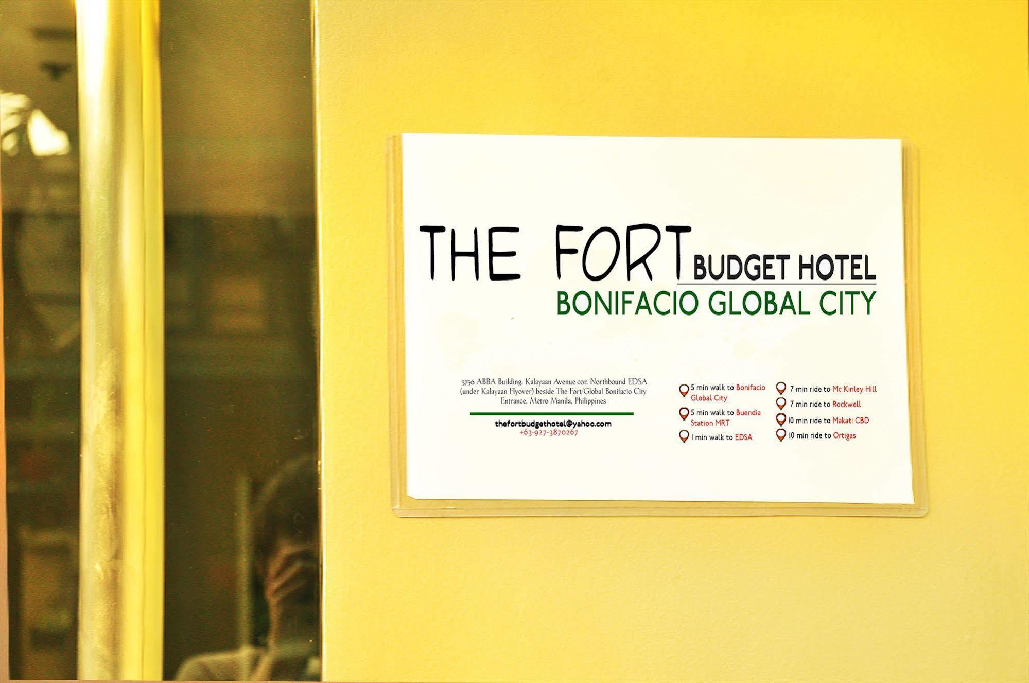 The Fort Budget Hotel- Bonifacio Global City Makati City Zewnętrze zdjęcie